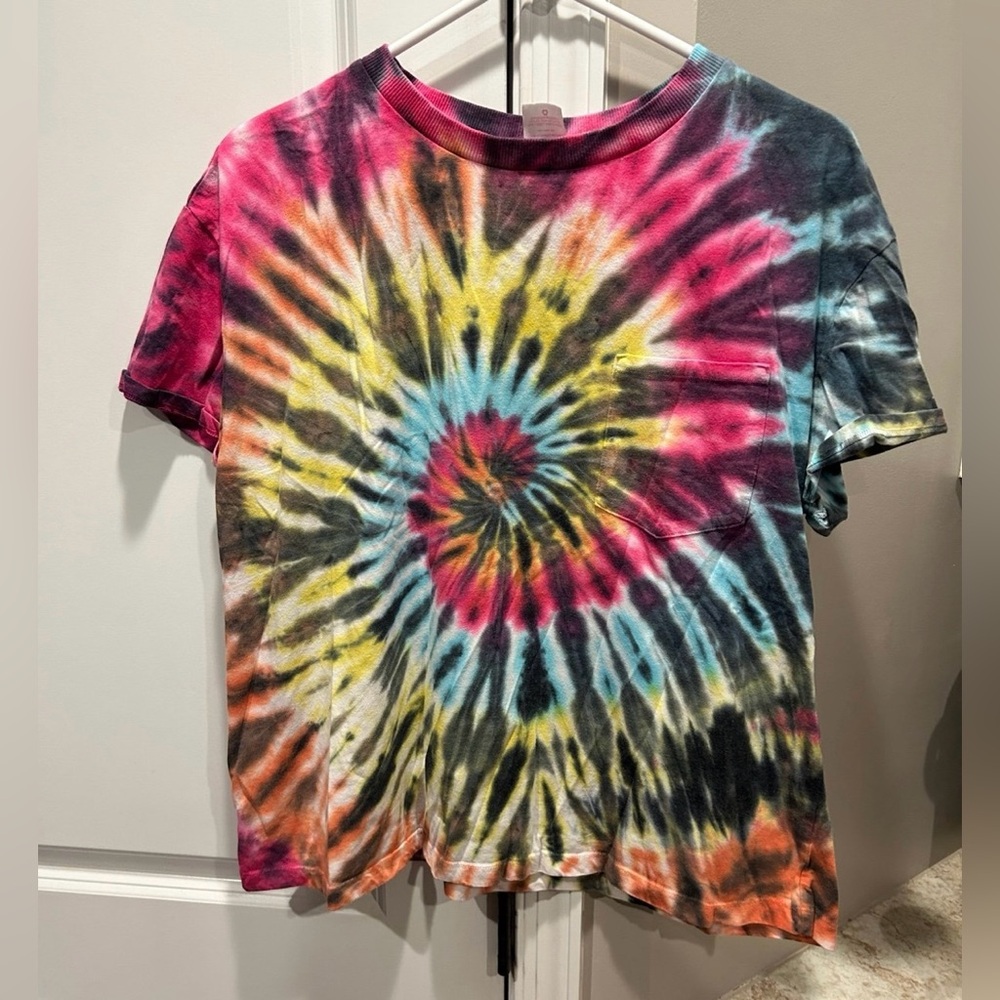 No boundaries tie dye shirt XXL Juniors
